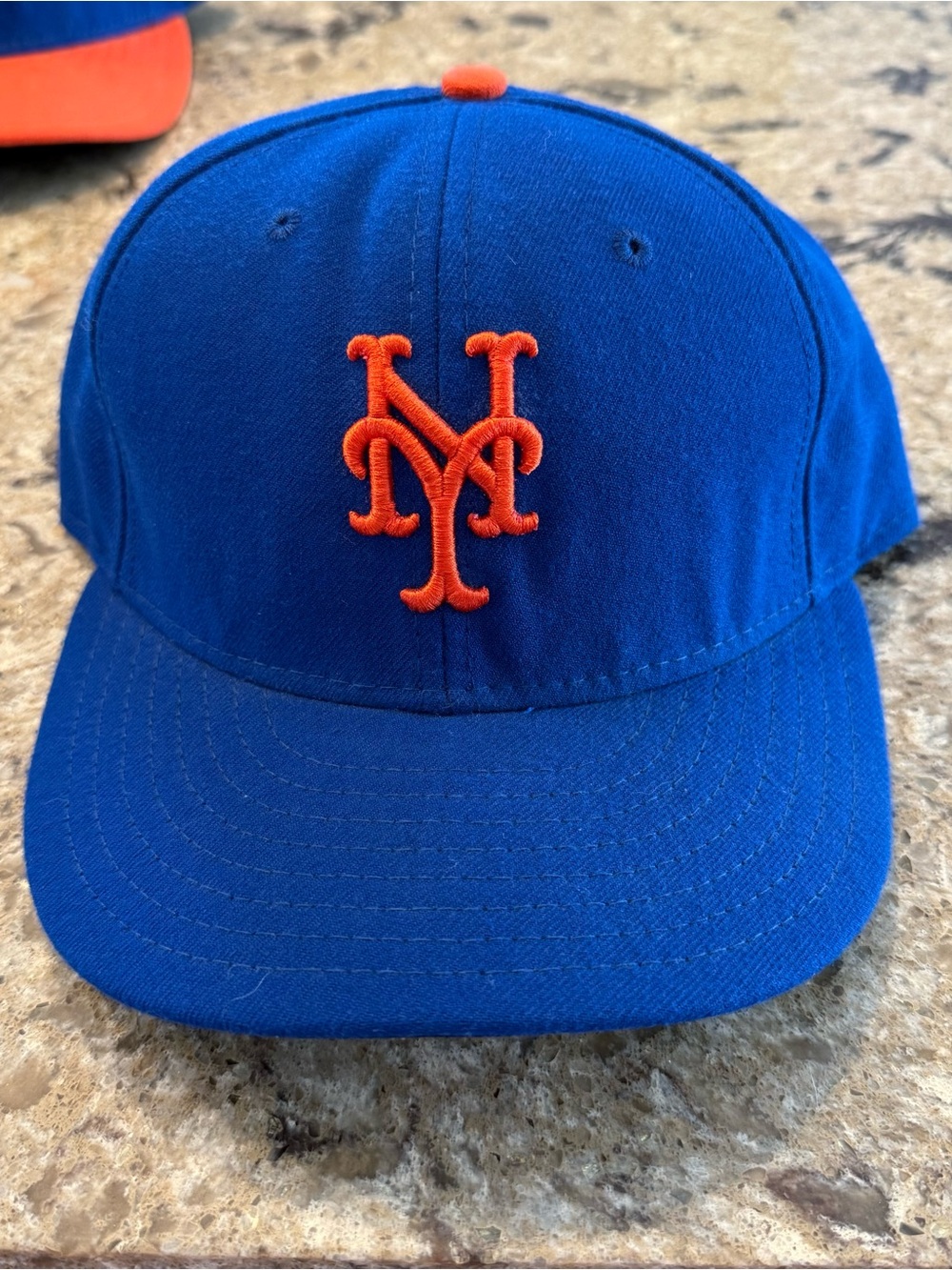 New York Mets Baseball Cap in Royal Blue & Orange